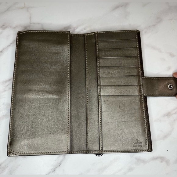 Gucci Long Leather Wallet - Picture 10 of 14